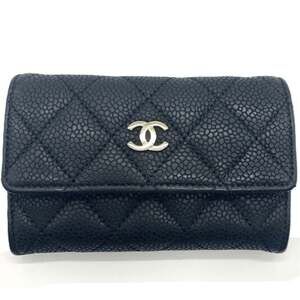 Chanel Card Case, Business Holder, A50169, Soft Caviar Leather, Black.